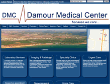 Tablet Screenshot of damour-mc.com